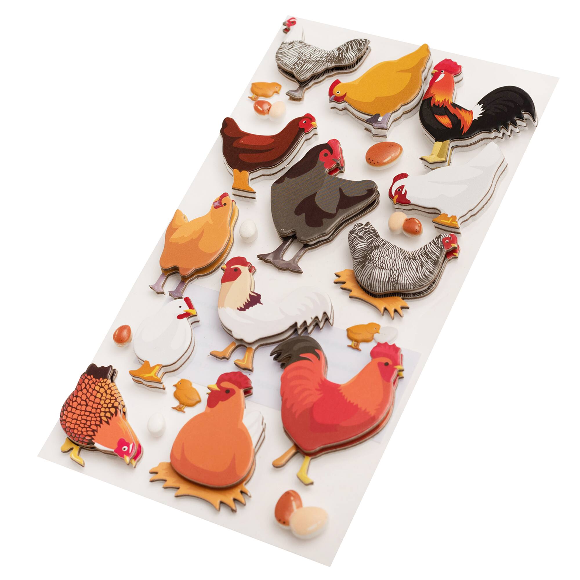 12 Pack: Chicken Stickers by Recollections™